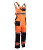Spodnie robocze ogrodniczki Brixton odblaskowe 