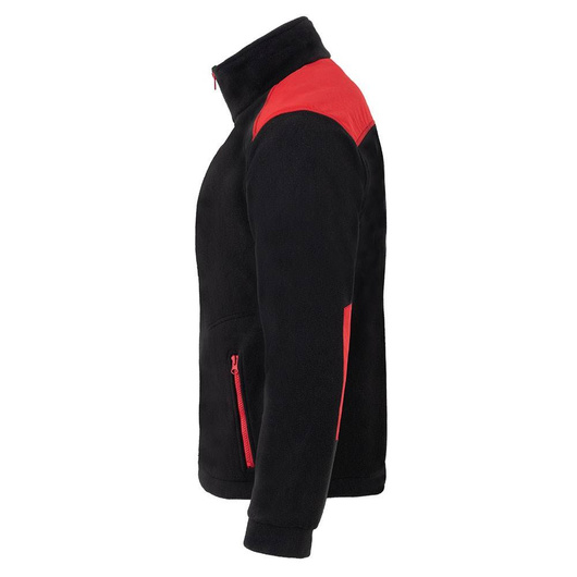 Polar bluza z wzmocnieniami czarno-czerwona FLRA 340