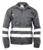Bluza robocza klasyczna Brixton Classic odblaskowa stalowa