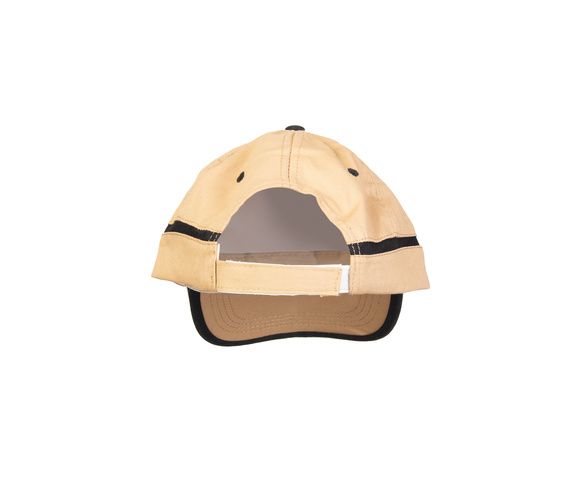CZAPKA BASEBALL BEŻOWO-CZARNA