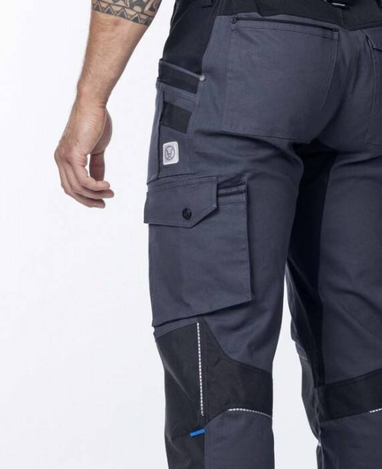 Spodnie ogrodniczki Ardon 4Xstretch - ciemnoszary