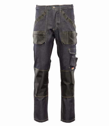 SPODNIE ROBOCZE DO PASA JEANS ROZCIĄGLIWE