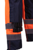 Spodnie robocze ogrodniczki Brixton odblaskowe 