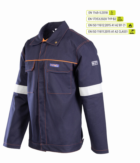 Bluza spawalnicza robocza odblaskowa