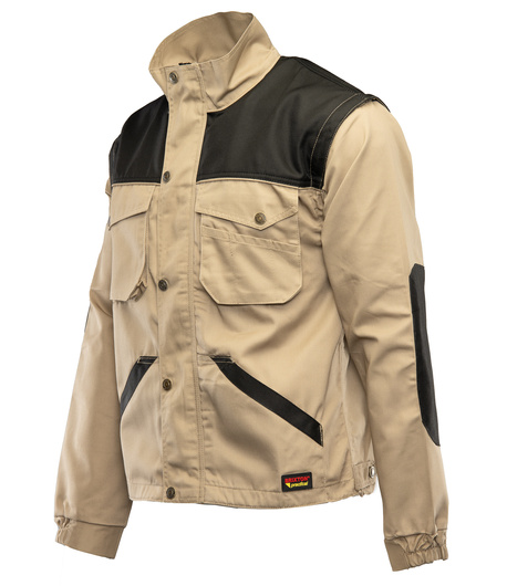 Bluza robocza Brixton practical na zamek beżowa
