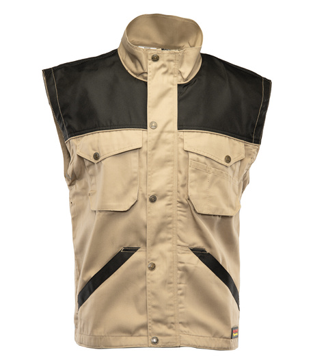 Bluza robocza Brixton practical na zamek beżowa