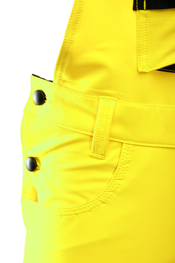 SPODNIE ROBOCZE OGRODNICZKI OSTRZEGAWCZE FLASH