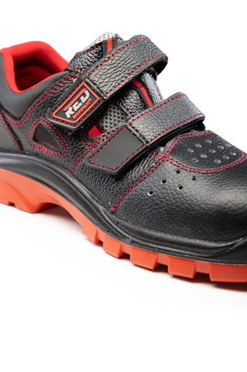 Sandały robocze MAX-POPULAR RED S1