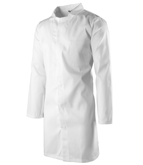 Fartuch biały męski BRIXTON WHITE HACCP