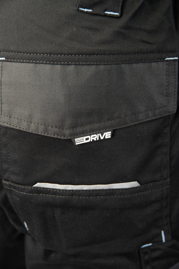 Spodenki robocze Seven Kings czarne Drive