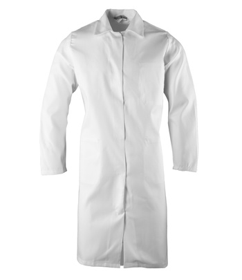 Fartuch biały damski BRIXTON WHITE HACCP 