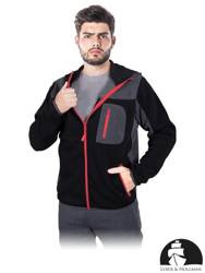 Bluza czarna z kapturem Scoter