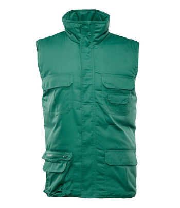 Bezrękawnik ocieplany 7-kieszeniowy BENEFIT BRASS