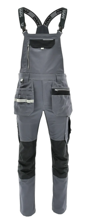 Spodnie robocze ogrodniczki Monter