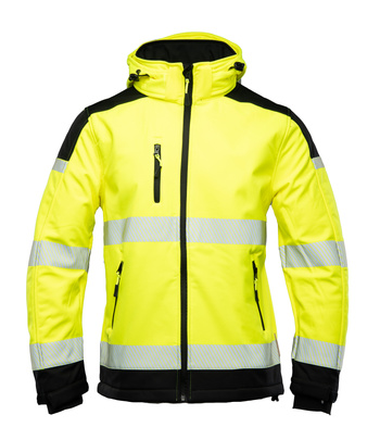 Kurtka softshell odblaskowa Brixton Flash