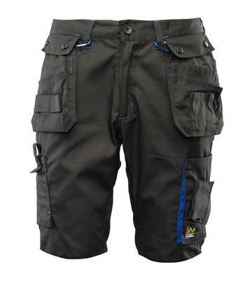 Spodenki robocze SEVEN KINGS TOPAZ czarne
