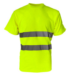 Koszulka z pasami odblaskowymi żółta METEOR