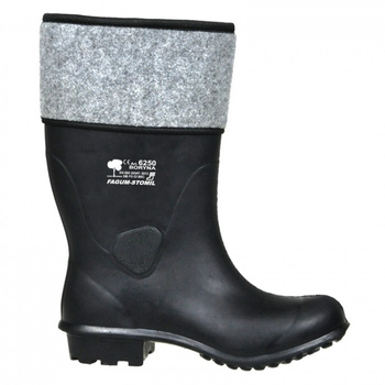 Buty gumowo-filcowe BORYNA stomil z prawdziwej gumy