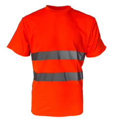 Koszulka z pasami odblaskowymi pomarańczowa METEOR