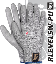 Rękawice robocze ocieplane antyprzecięciowe Dragon RLEVEL5