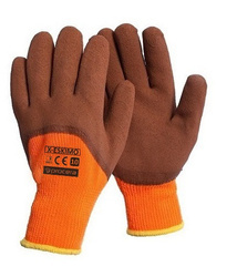Rękawice ocieplane zimowe wysoko powleczone  X-ESKIMO
