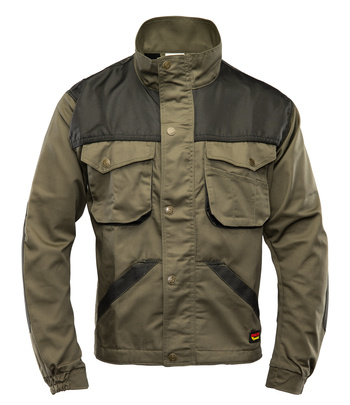 Bluza robocza Brixton practical na zamek khaki