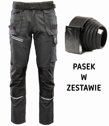 Spodnie robocze do pasa Seven Kings Pro grafitowy