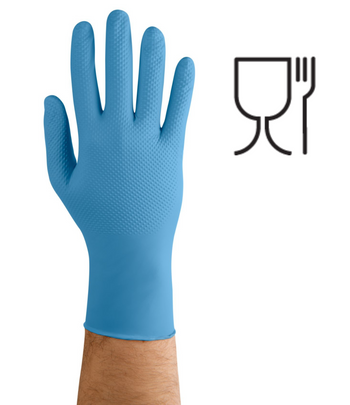 Rękawice nitrylowe bezpudrowe GRIPZZLY