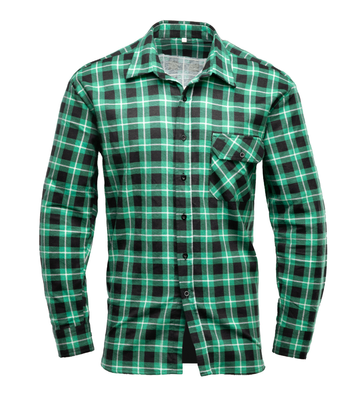 Koszula flanelowa BONO zielona
