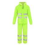 Komplet przeciwdeszczowy odblaskowy