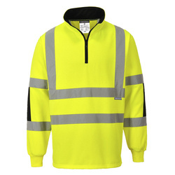 Bluza robocza ostrzegawcza bez kaptura Portwest B308