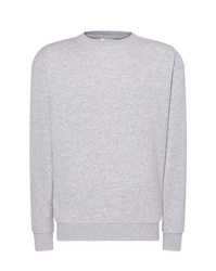Bluza basic klasyczna szary melanż SWRA