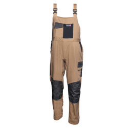 Spodnie robocze ogrodniczki WH680 beżowe