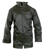 Kurtka przeciwdeszczowa zielona