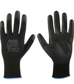 RĘKAWICE ROBOCZE CZARNE POWLEKNAE PU  MONSOON