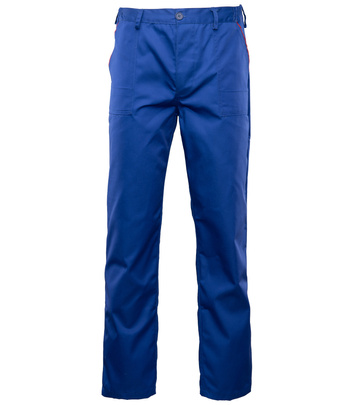 Spodnie robocze do pasa MAX POPULAR niebieskie