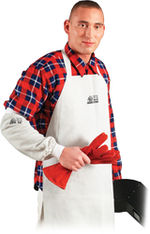 Fartuch spawalniczy skórzany skóra dwoinowa