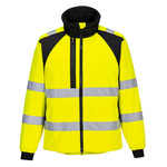 CD875 - Kurtka ostrzegawcza Softshell WX2 Eco żółty/Czarny