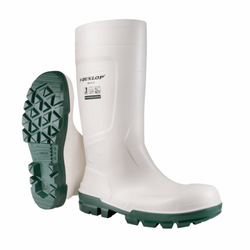 Kalosze DUNLOP białe WORK-IT SAFETY S4 SR FO LG -
