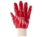 Rękawice robocze POLYRED ŚCIĄGACZ